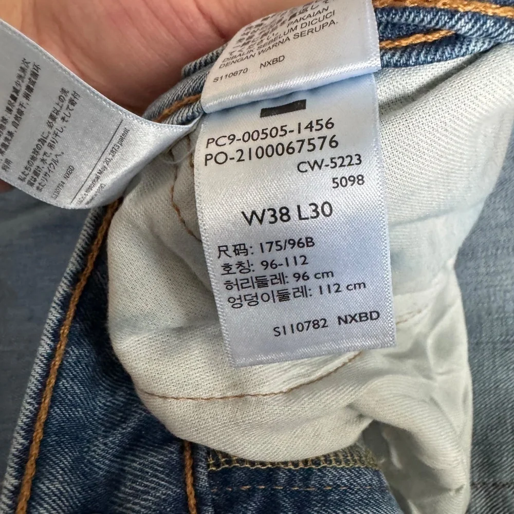 Levi's 505™ REGULAR FIT MEN'S JEANS W38 L30 Clif Medium Wash